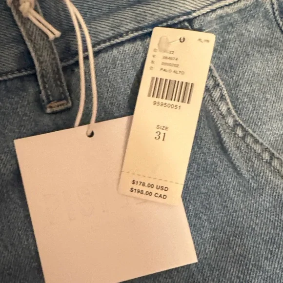 Pistola Light Blue Flare Jeans - Picture 2 of 3